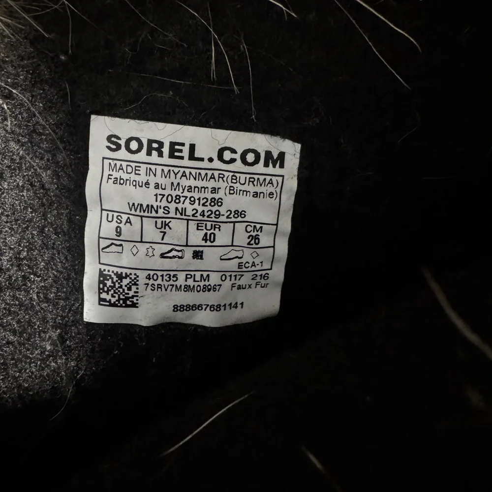 Sorel Joan of Arctic Waterproof Boots | Womens 9 | Fur Trim - Picture 3 of 4